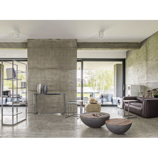 VASO DECORATIVO GRACEFUL BOMB. ARGENTO