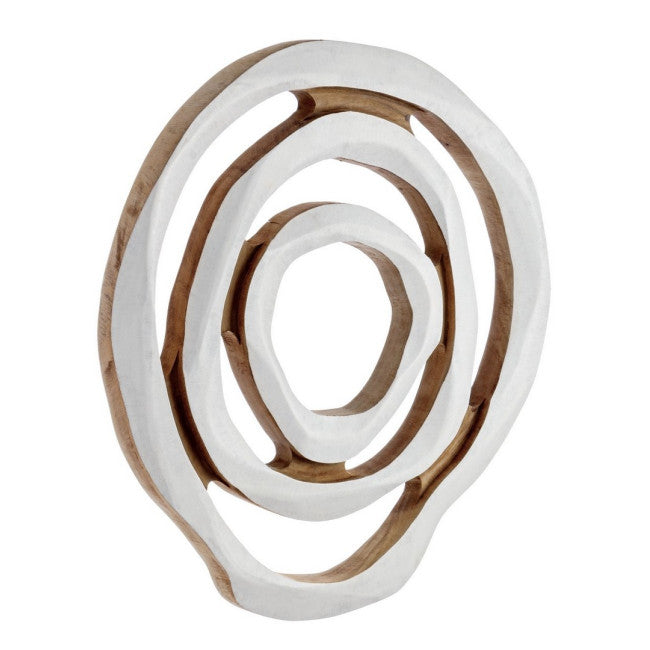 DECORAZIONE PARETE LENWOOD BIANCA L