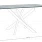 PIANO RETT TAVOLO GEORGE FUME' 160X90