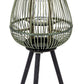 LANTERNA TREPPIEDE BAMBOO VER-NERO H61.5
