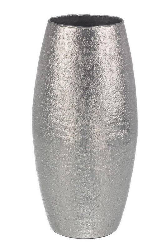 VASO DECORATIVO GRACEFUL BOMB. ARGENTO