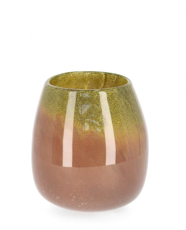 VASO VENUS BOMB VT VERDE ARANCIO H18,6