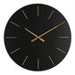 OROLOGIO PARETE TIMELINE NERO D60