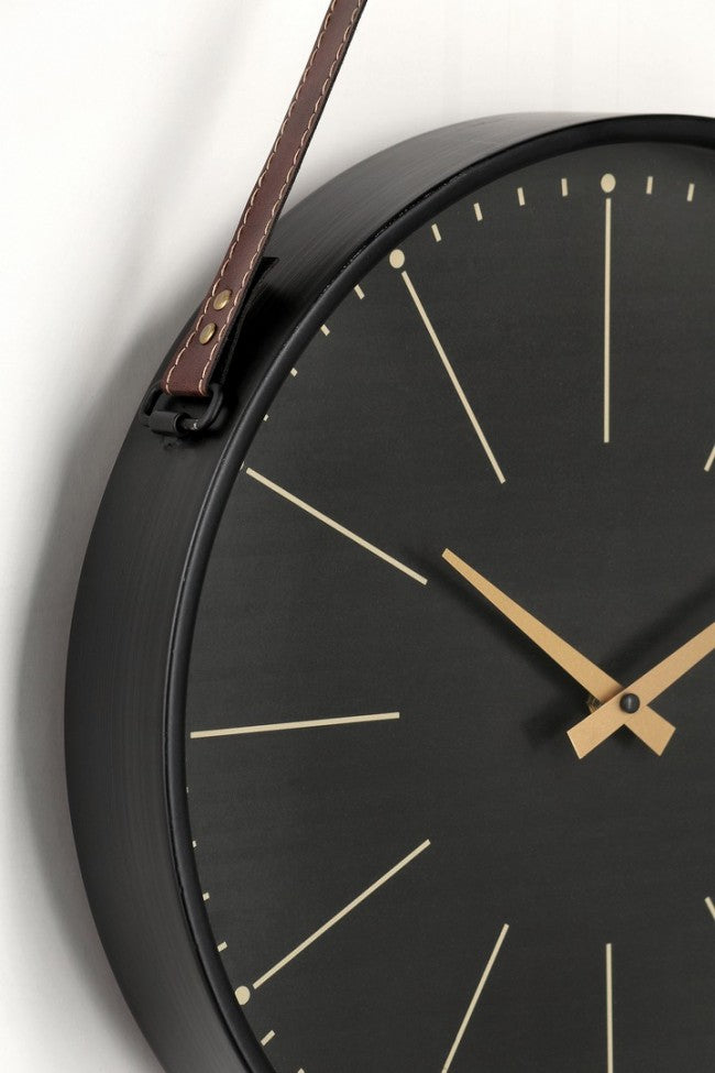 OROLOGIO PARETE TIMELY NERO 40X66
