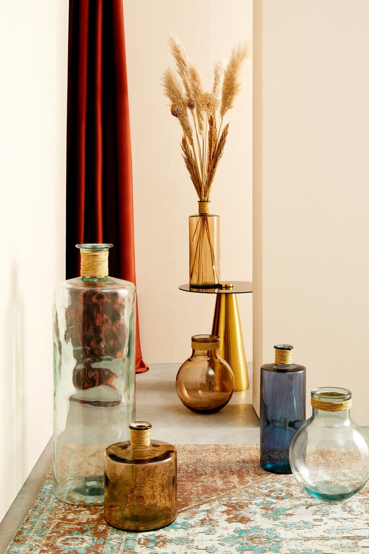 VASO VT ROTANG ROSA ANTICO H34,5