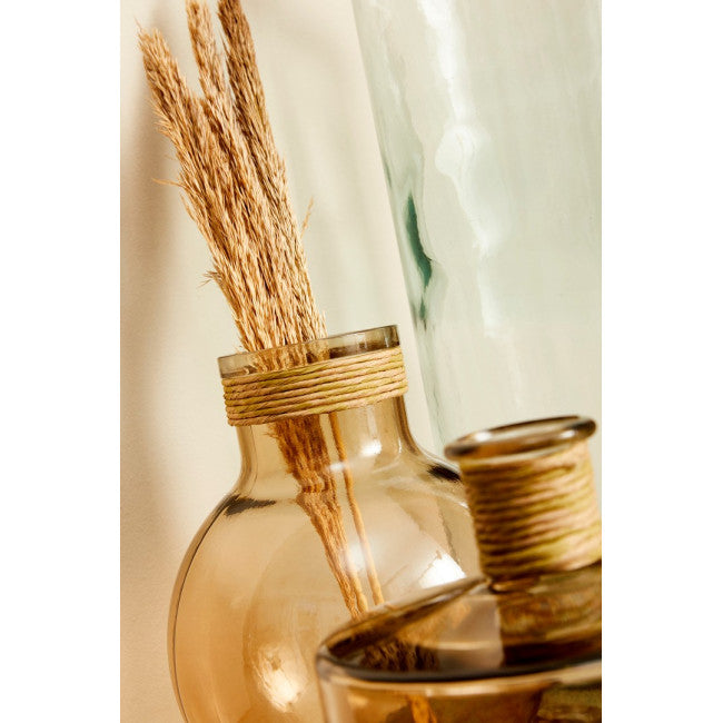 VASO VT ROTANG ROSA ANTICO H34,5