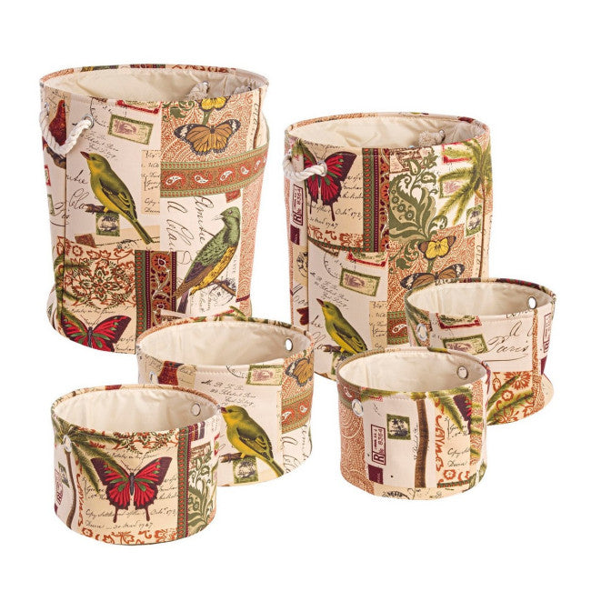 SET6 P.OGGETTI BOTANIC TO ROSSO