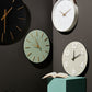 OROLOGIO PARETE TIMELINE NERO D60