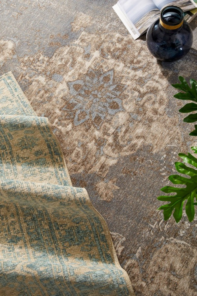 TAPPETO CHREA BLU 155X230