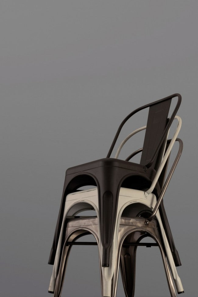 SEDIA MINNESOTA BIANCO ANTICO