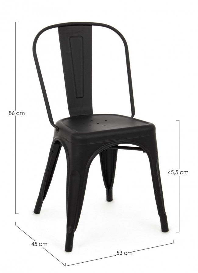 SEDIA MINNESOTA NERO