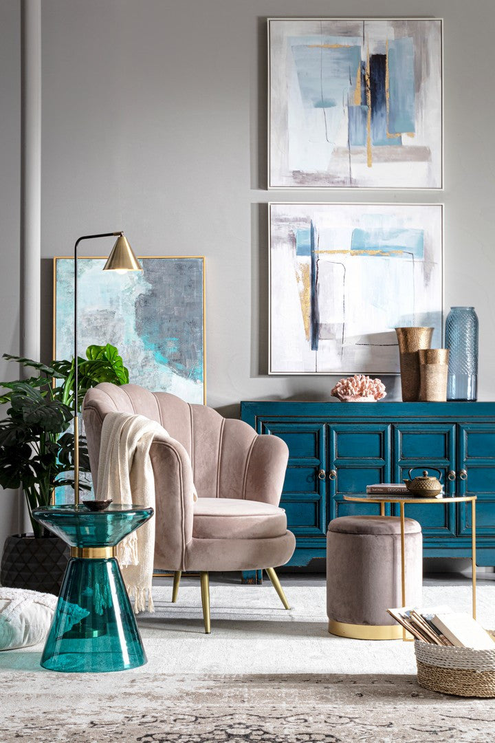 DIPINTO OLIO C-C CROWN P2379-1 82.5X82.5