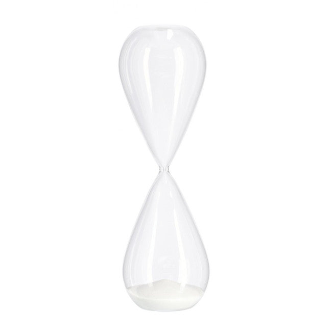 CLESSIDRA KRONOS TRASPARENT-BIANCO H38,3