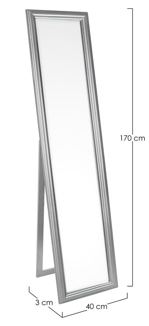 SPECCHIO ST SANZIO C-C ARGENTO 40X170