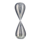 CLESSIDRA KRONOS ARGENTO-BIANCO H39,7