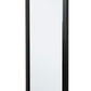 SPECCHIO C-C TIZIANO RETT NERO 32X122