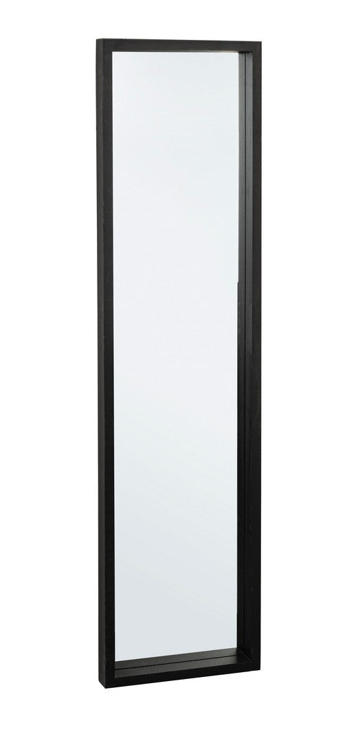 SPECCHIO C-C TIZIANO RETT NERO 32X122