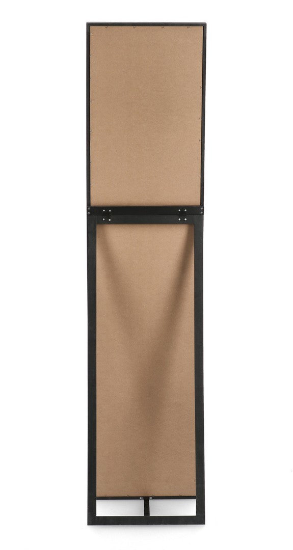 SPECCHIO ST C-C TIZIANO RETT NERO 40X170