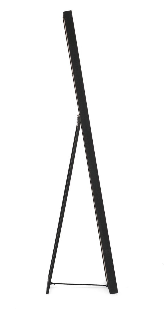 SPECCHIO ST C-C TIZIANO RETT NERO 40X170