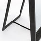 SPECCHIO ST C-C TIZIANO RETT NERO 40X170
