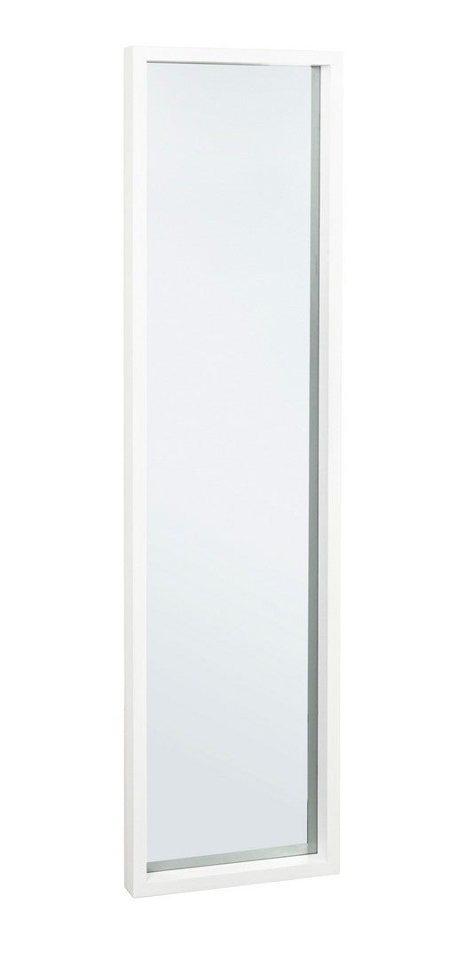 SPECCHIO C-C TIZIANO RETT BIANCO 32X122
