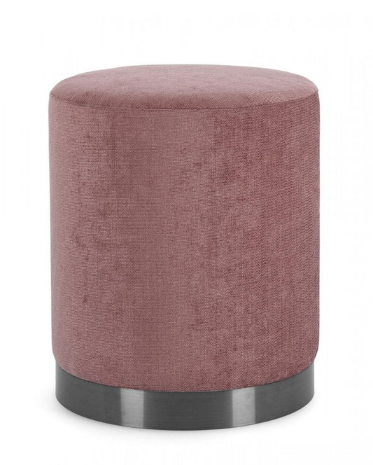 POUF ERNESTINE DARK ROSE