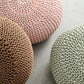 POUF INTRECCIO TORTORA D80