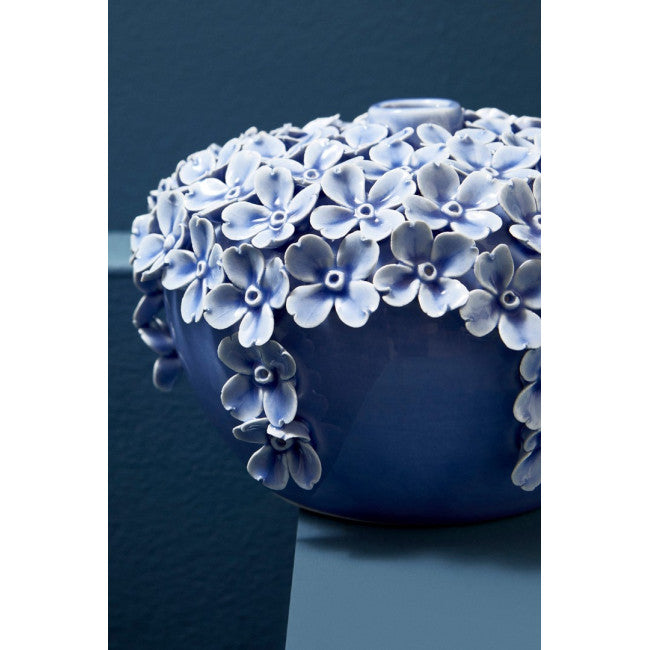 VASO DECORATIVO TREASURE BOMB AZZURR H13