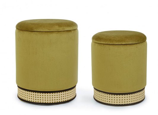 SET2 POUF CONTENITORE MILENA OLIVE