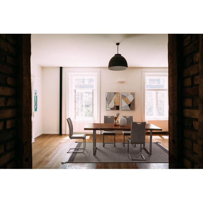 TAPPETO CHATHU GRIGIO 200X300