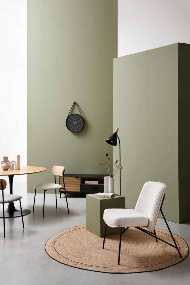 OROLOGIO PARETE TIMELY NERO 40X66