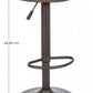 SGABELLO BAR PIPER MARRONE VINTAGE