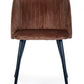 SEDIA QUEEN VELVET RUGGINE