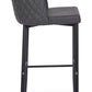 SGABELLO BAR CHRIS PU GRIGIO SCURO