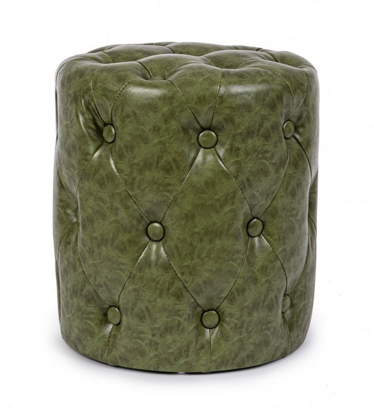 POUF BATILDA VERDE SCURO