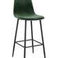 SGABELLO BAR IRELIA VELLUTO VERDE SCURO