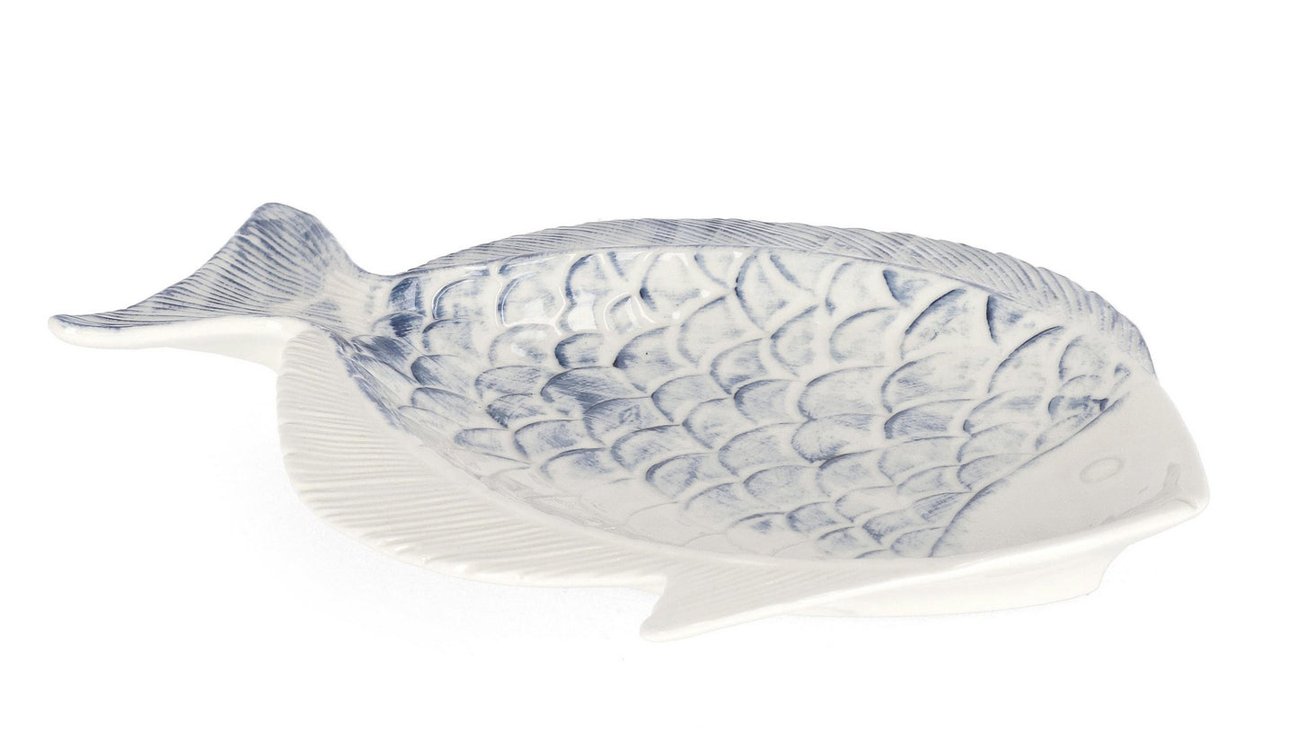 PIATTO DECORATIVO FAVIGNANA PESCE PORC
