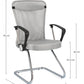 POLTRONA UFFICIO C-BR KINGSTON GRIGIO