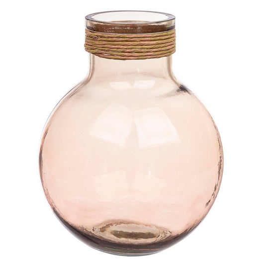 VASO VT ROTANG ROSA ANTICO H34,5