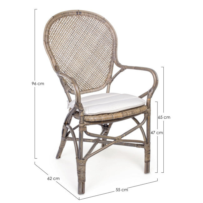 SEDIA C-BR C-C EDELINA NAT