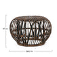 TAVOLINO-POUF DORADAL CROCO