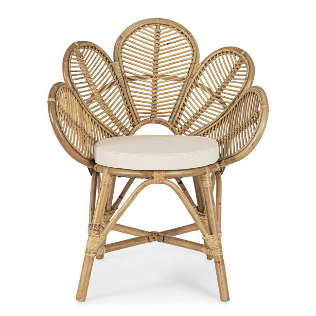 SEDIA C-BR C-C FLORES NATURALE