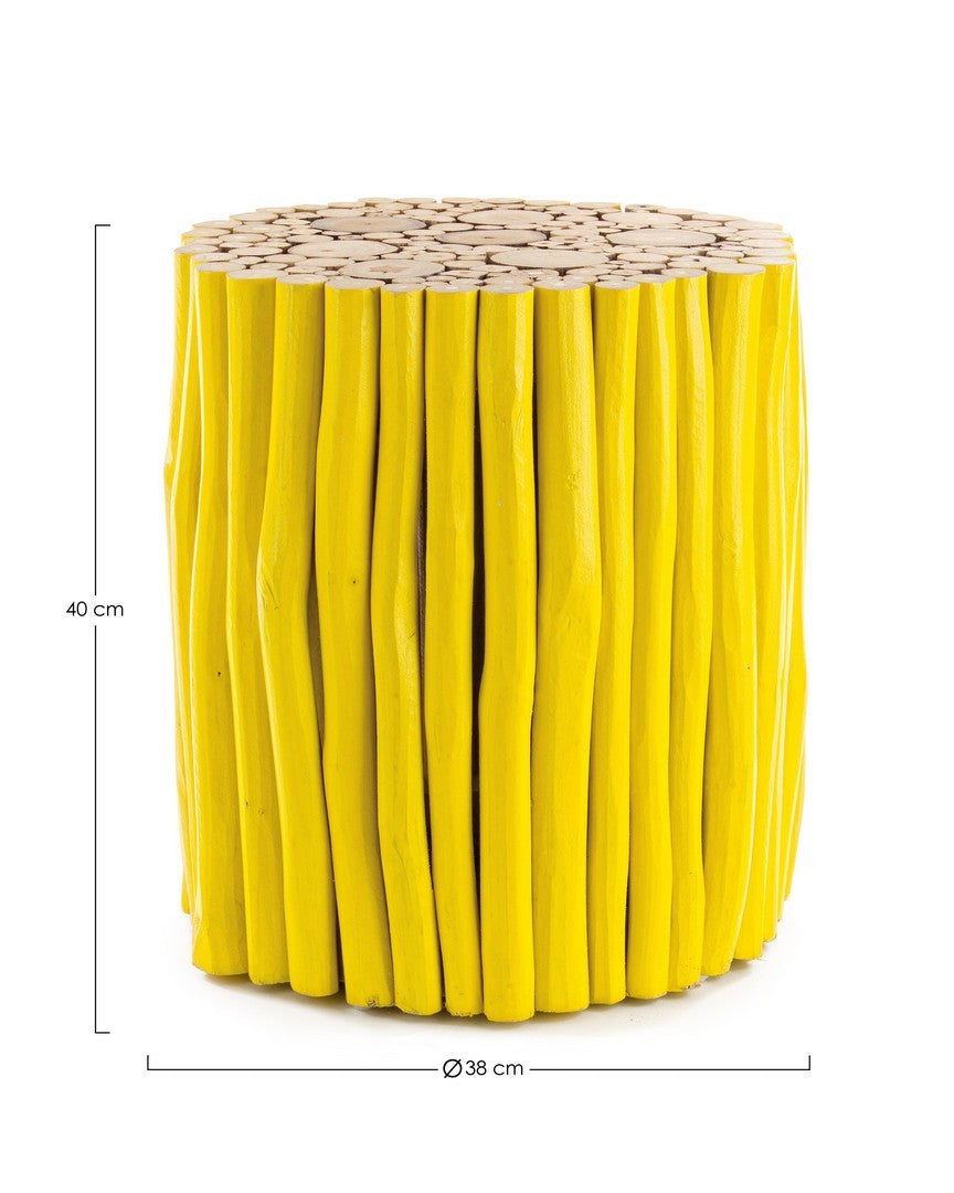 TAVOLINO GUADALUPE GIALLO