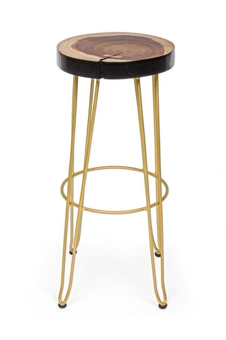SGABELLO BAR RAKEL ORO
