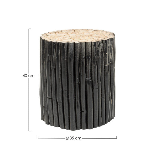 TAVOLINO GUADALUPE NERO