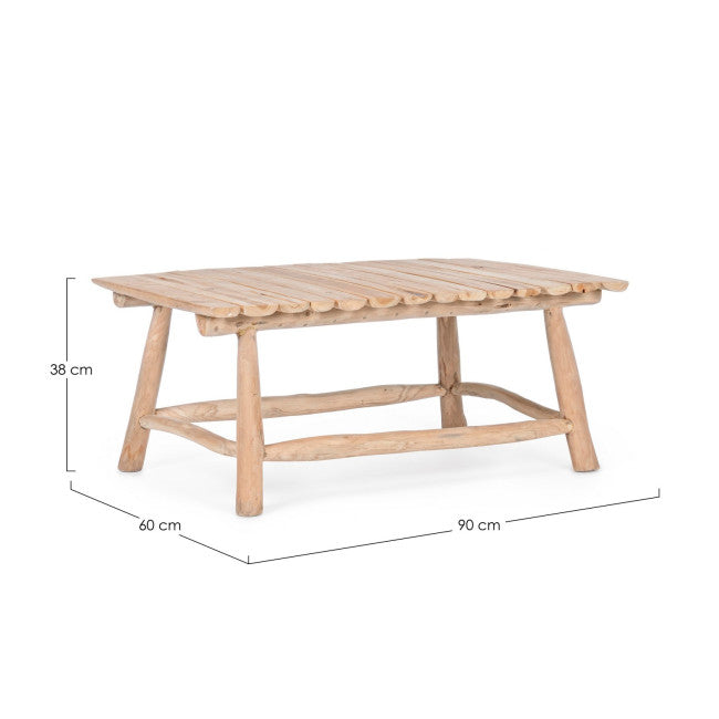 TAVOLINO SAHEL NATURALE 90X60