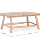 TAVOLINO SAHEL NATURALE 90X60