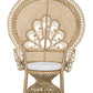 POLTRONA C-C PEACOCK NATURALE