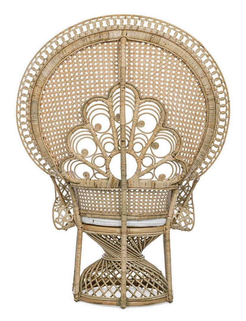 POLTRONA C-C PEACOCK NATURALE