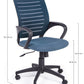 SEDIA UFF. C-BR MARION BLU
